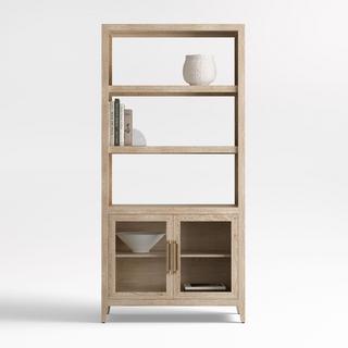 Clairemont 3-Shelf Storage Bookcase