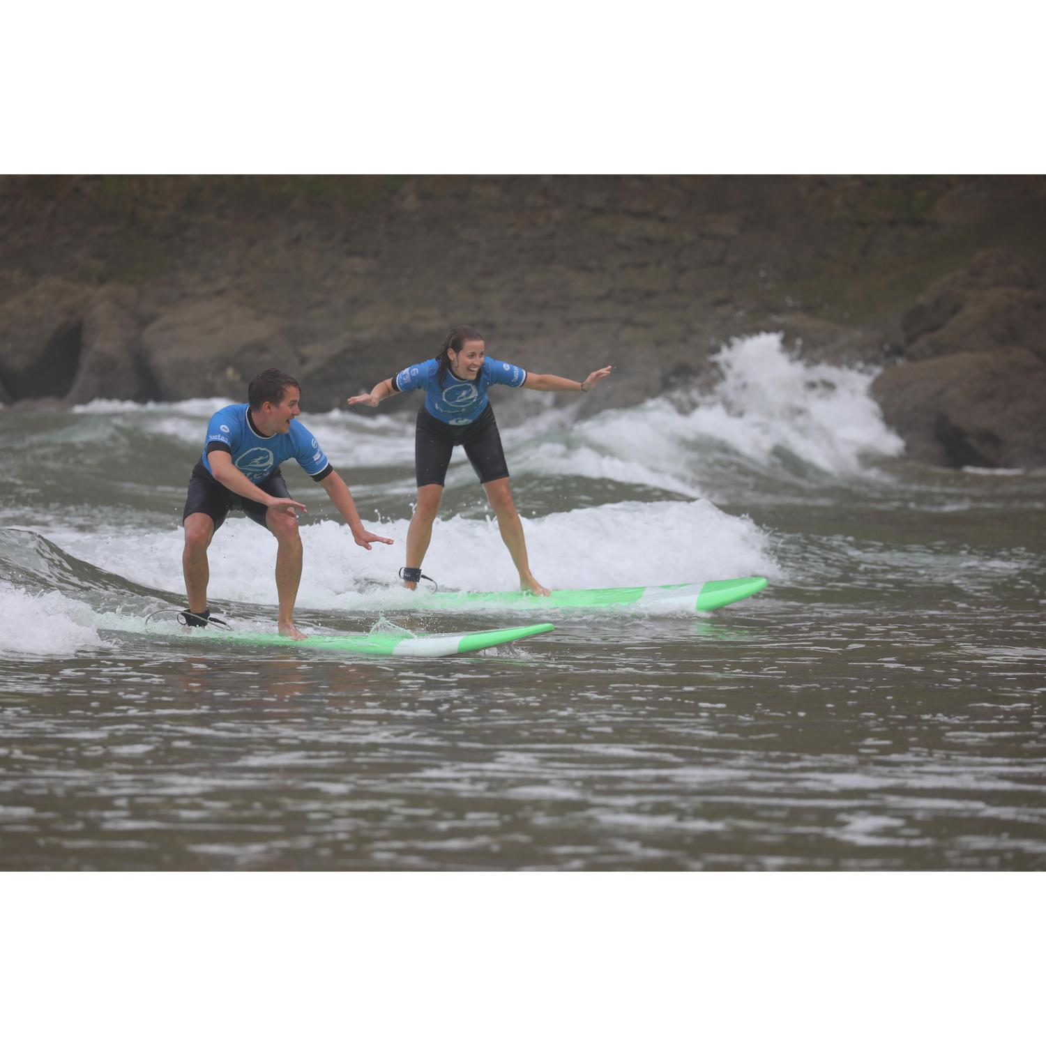 "surfing" in Biarritz, France (September 2018)