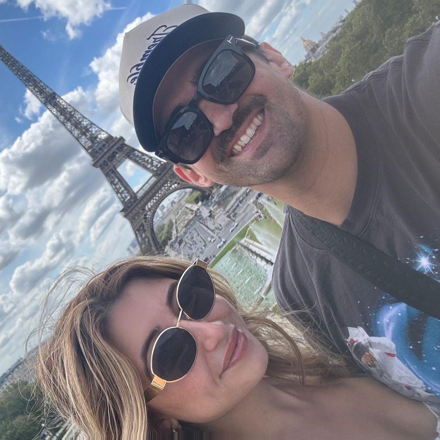 First time in Paris together