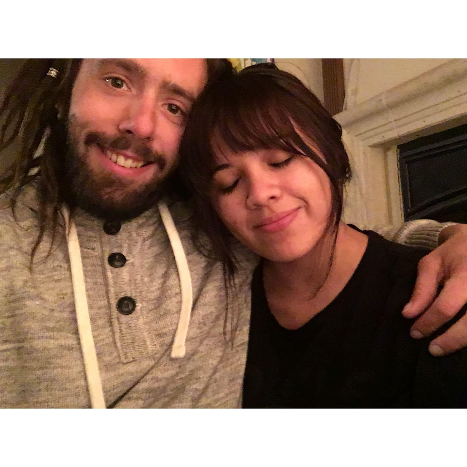 Our first Christmas in our first apartment 2018
