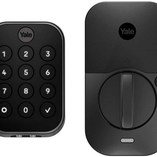 Yale - Assure Lock 2, Key-Free Pushbutton Lock with Bluetooth - Black Suede