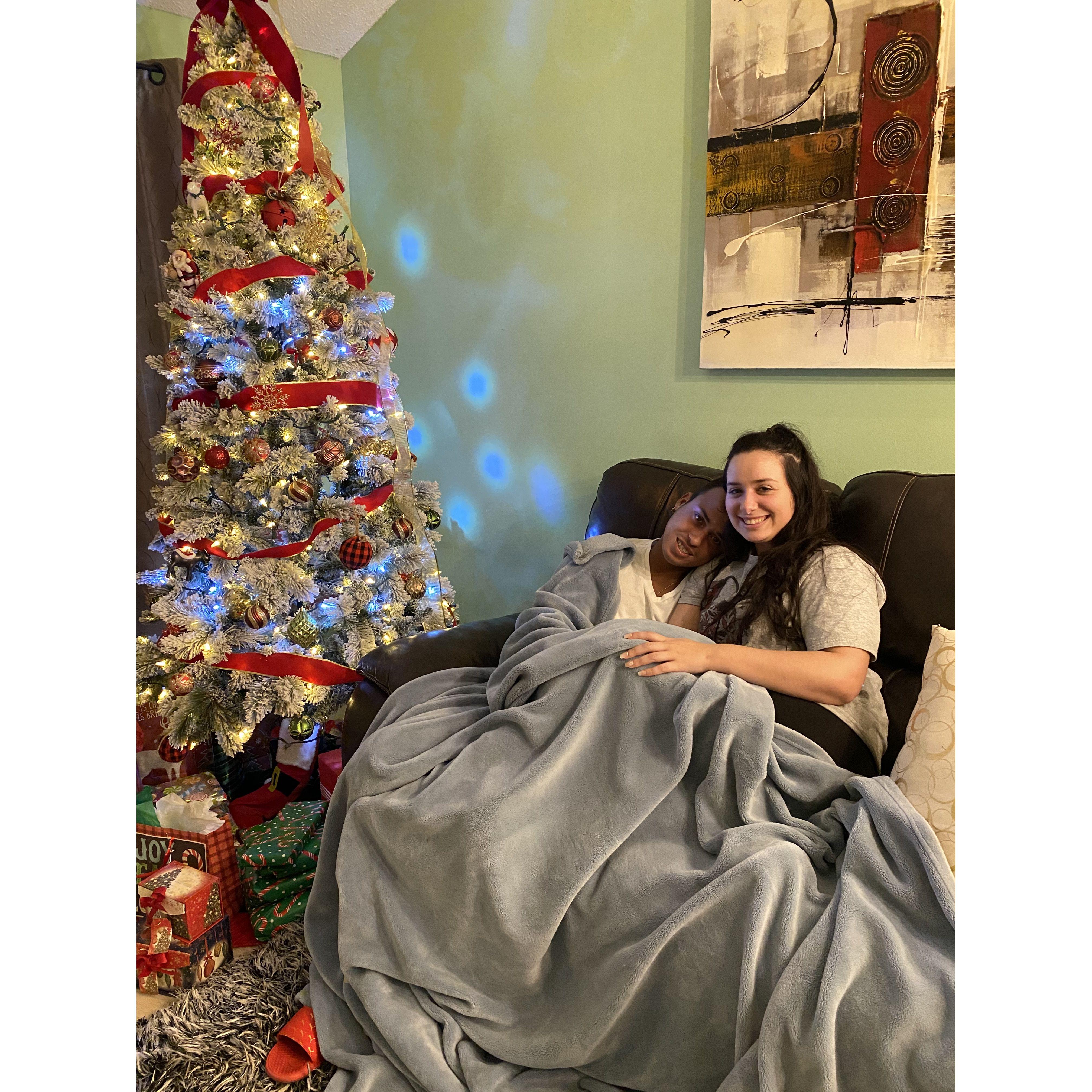 Our first Christmas together... 2020