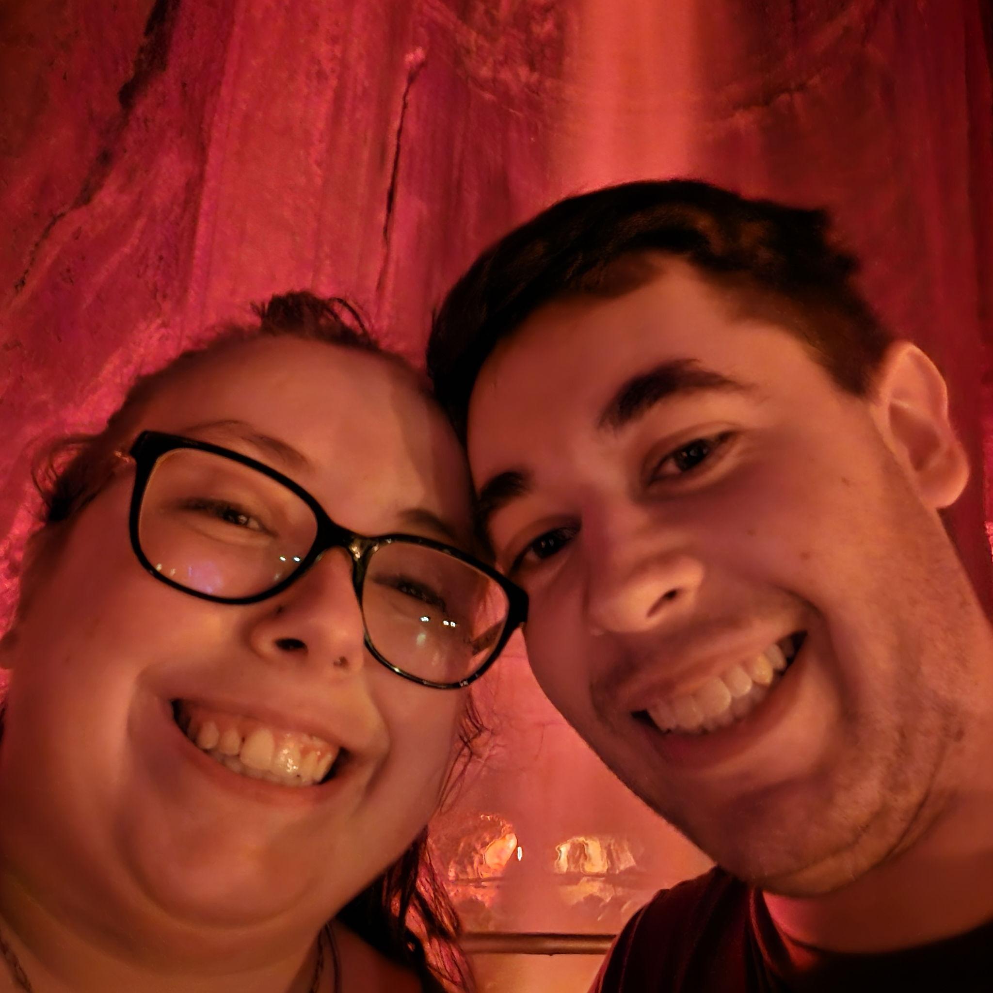 The first selfie after "I do"