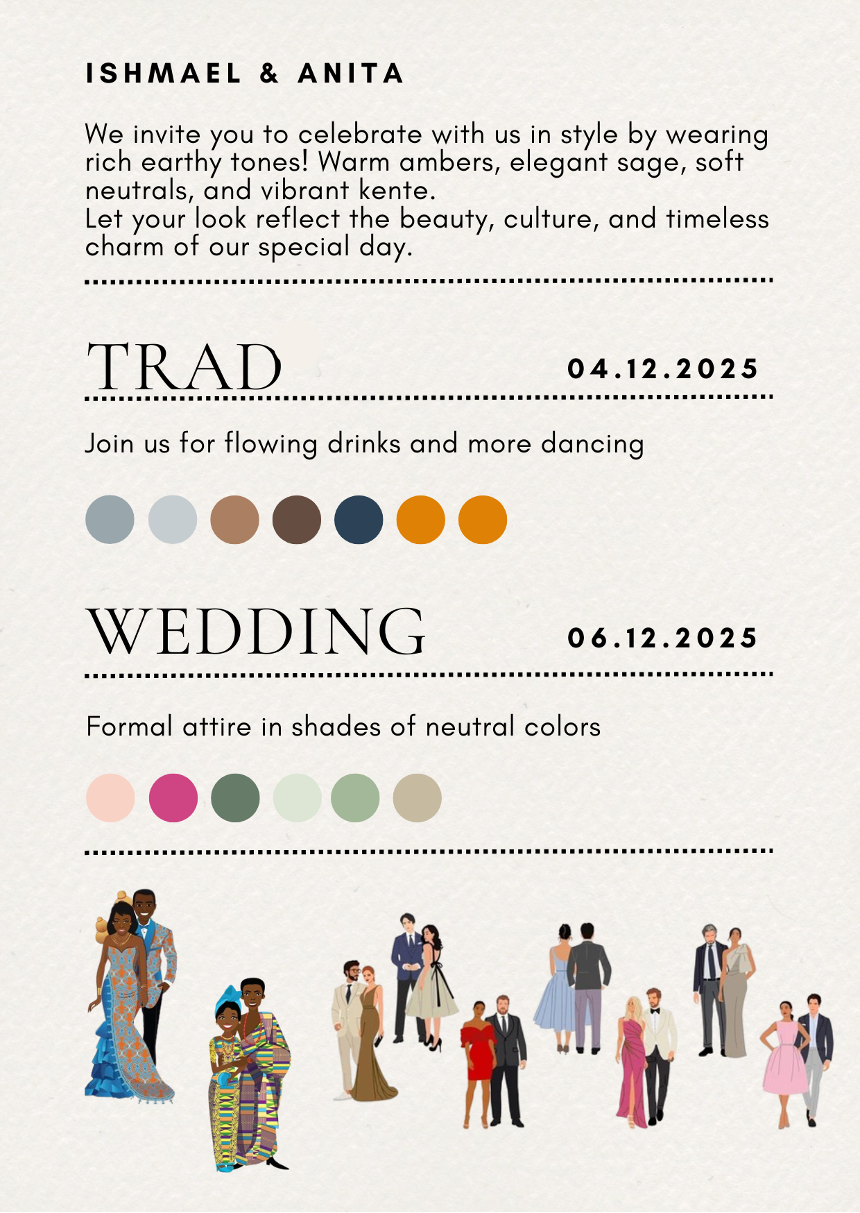 The Wedding Website of Ishmael Aryee and Anita Danquah