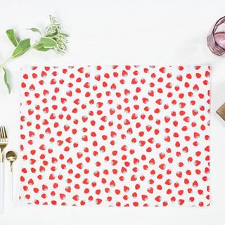 Strawberries Placemat, Set of 4