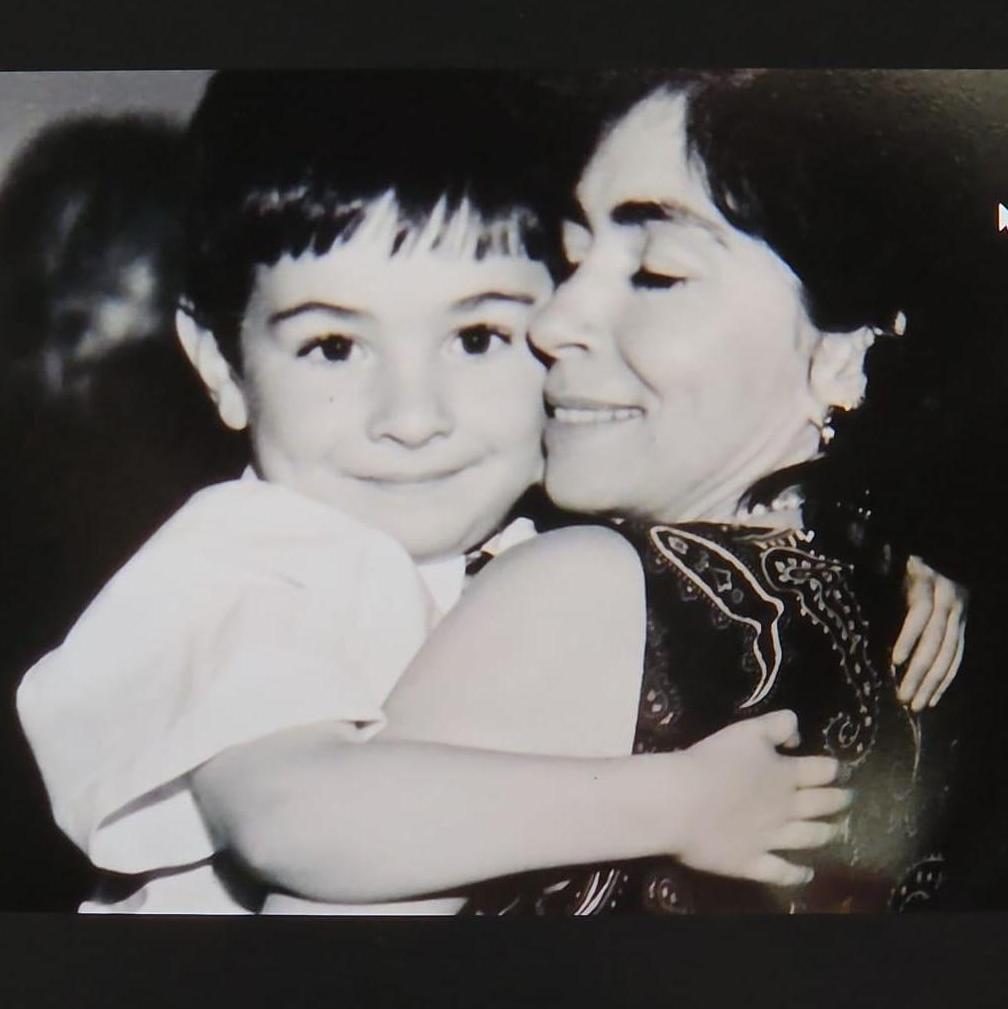 Peter & his mom