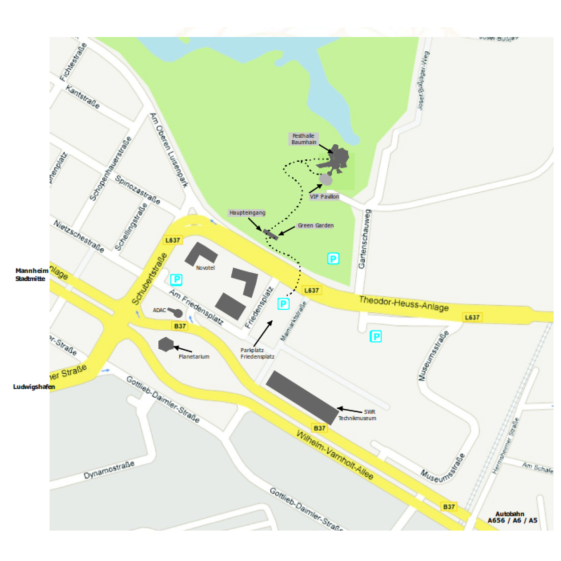 Your way into Luisenpark