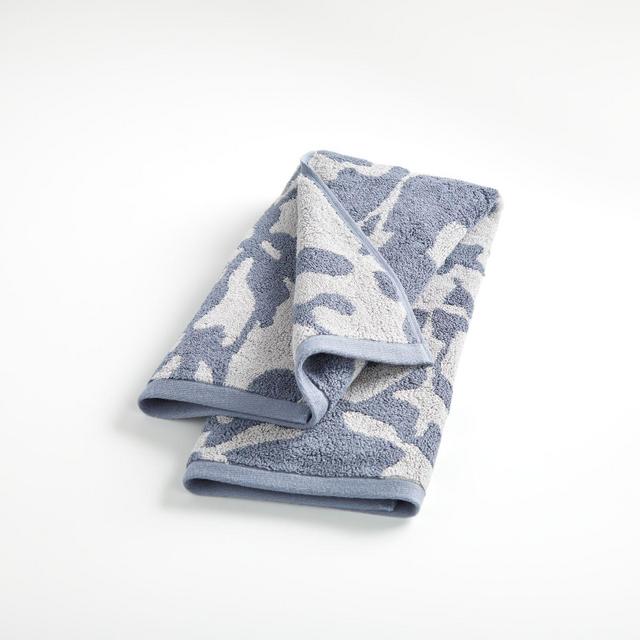 Lyli Blue Organic Hand Towel