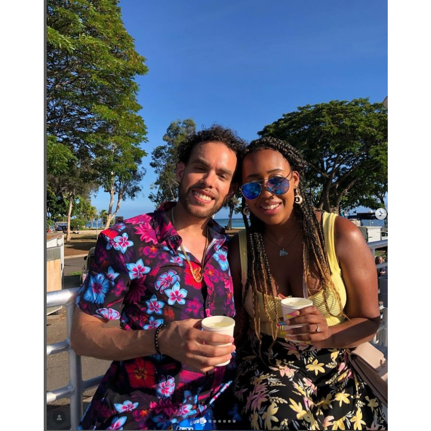 Our first time in Hawaii together where Marcus is from was magical! 