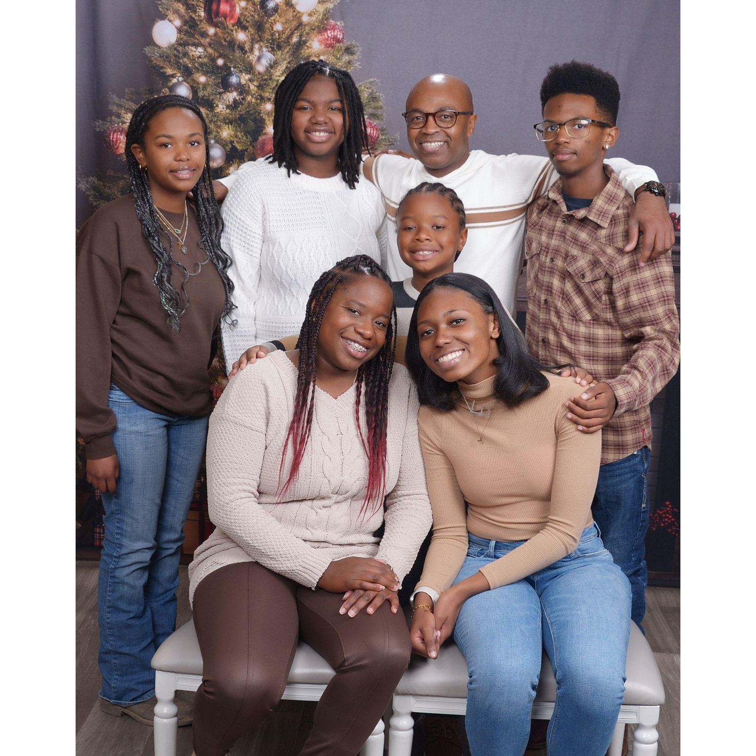 Our blended family.