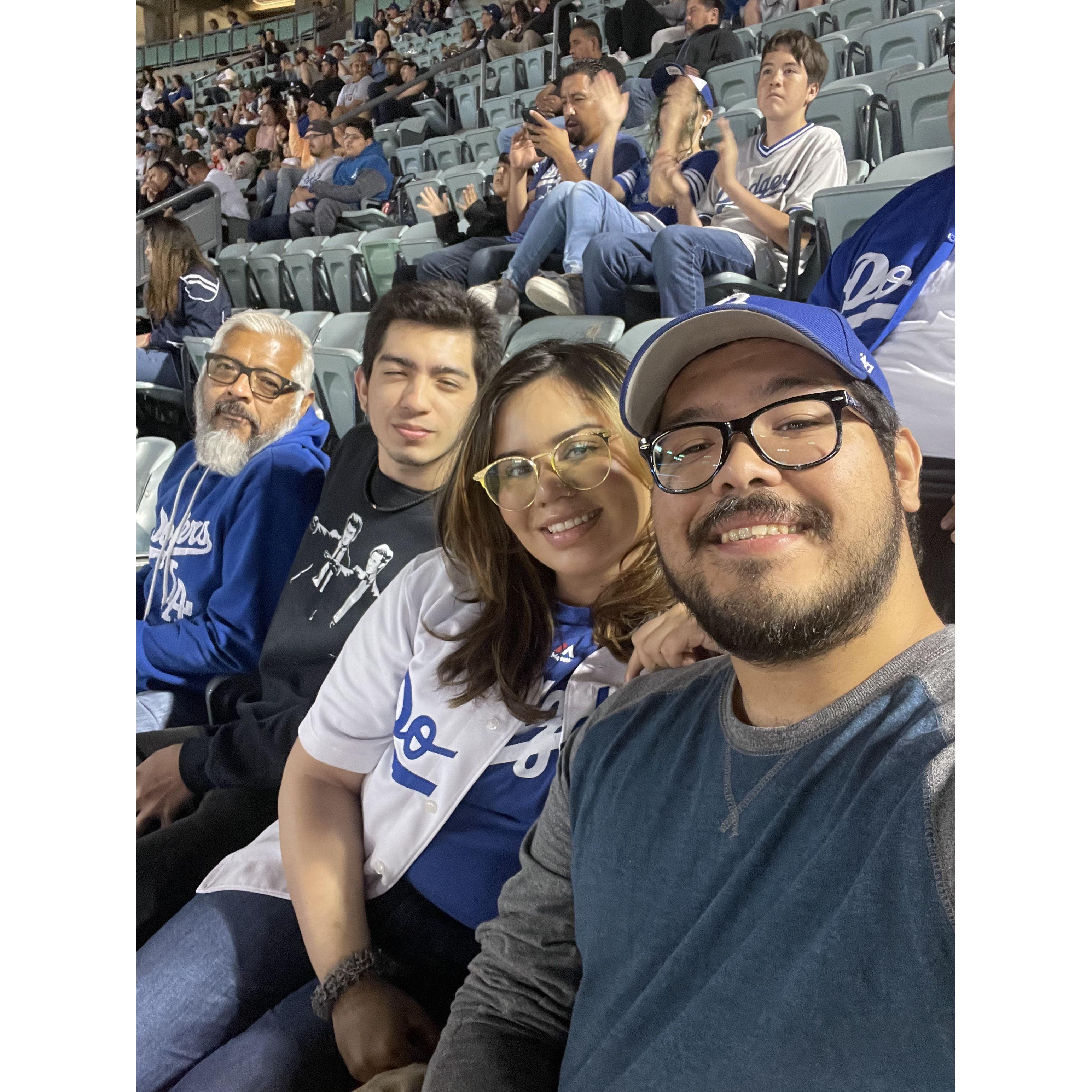 With the fam