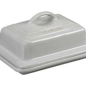 Le Creuset - Heritage Butter Dish - White