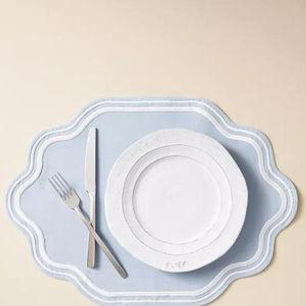 Madeline Embroidered Cotton Placemat