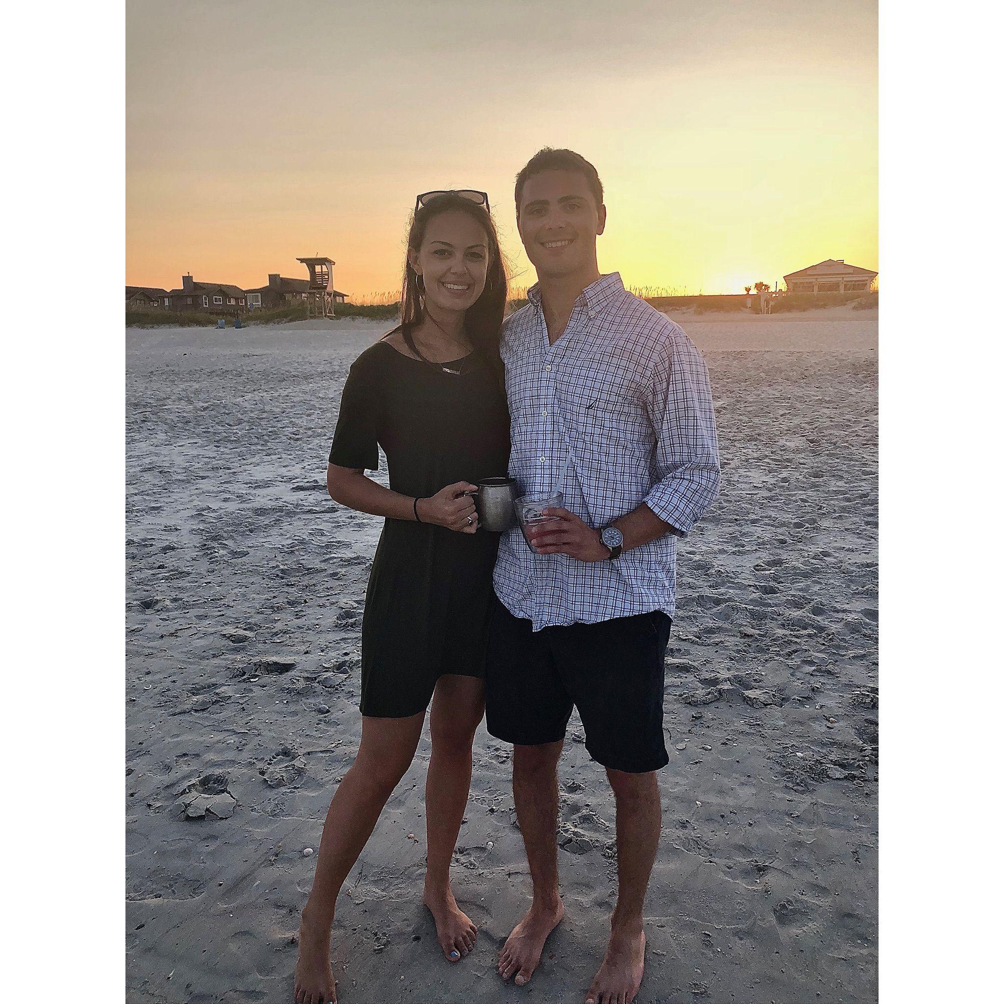 A beautiful summer in Wrightsville Beach, NC.