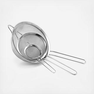 3-Piece Mesh Strainer Set CTG-00-3MS