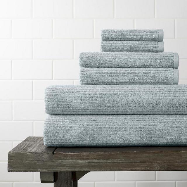 Spa 6-Piece Organic Bath Towel Set