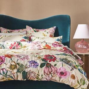 Rowena Organic Cotton Slub Botanique Duvet Cover