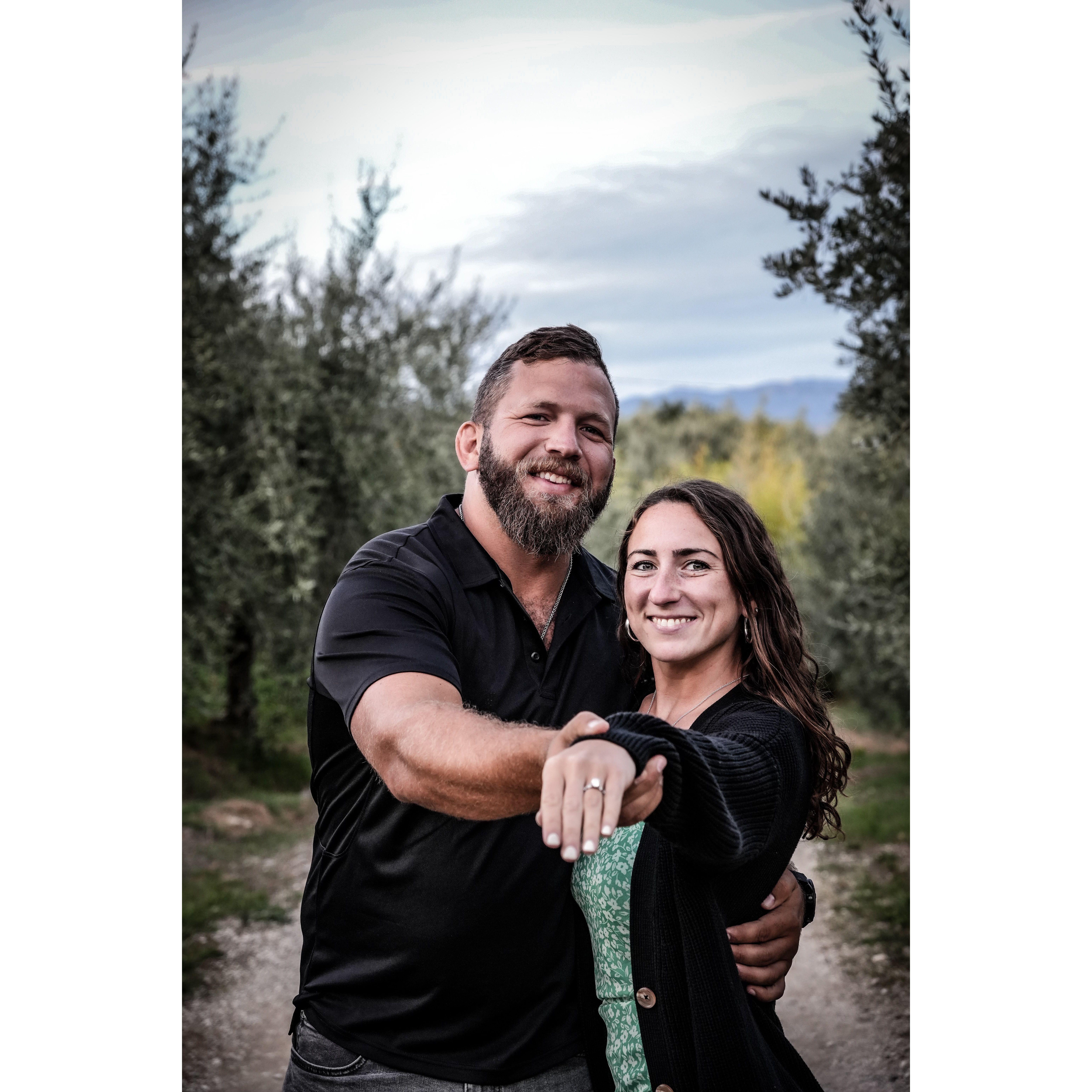 A photographer friend we met in Tuscany took this photo 💙