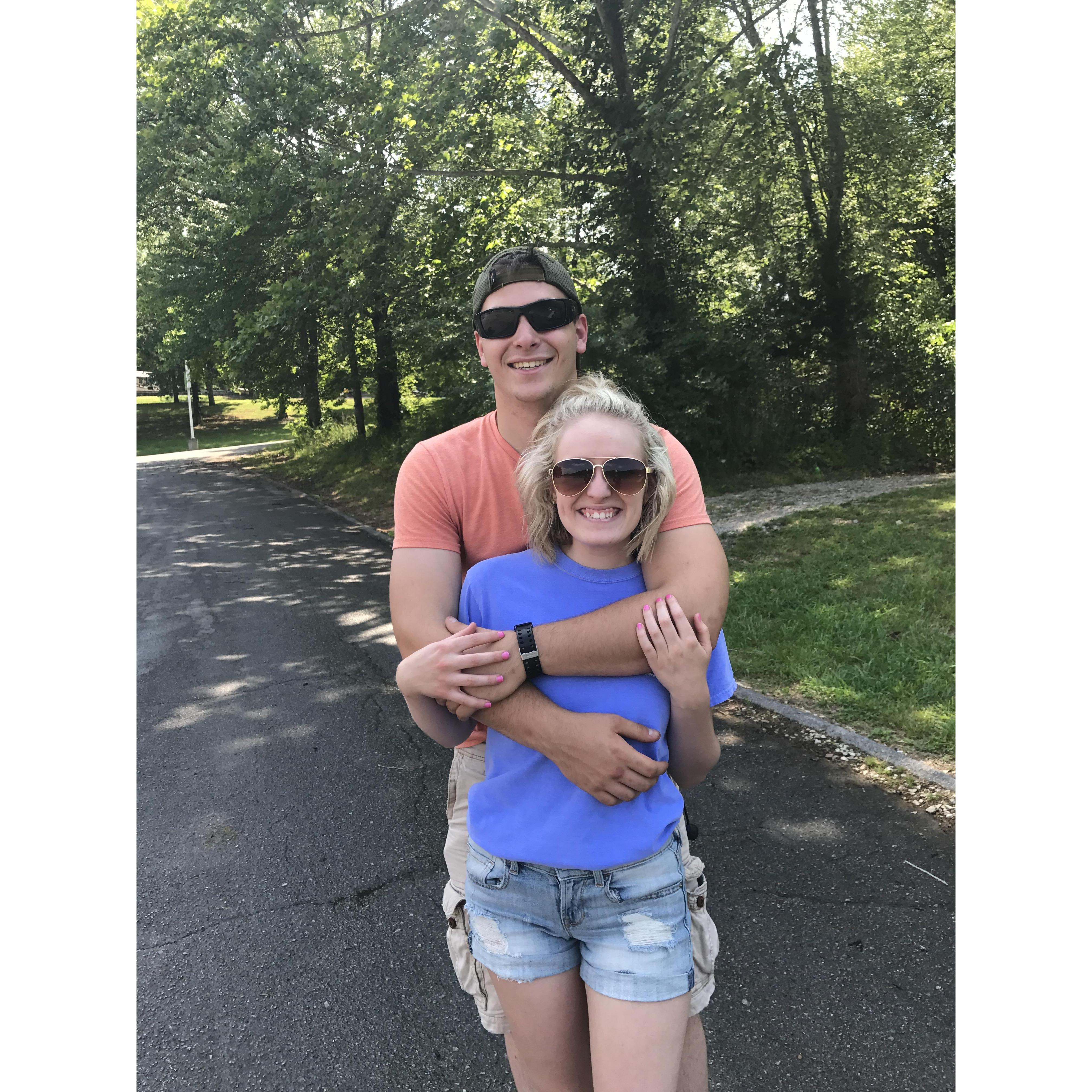 Austins 21st birthday spent at the lake!