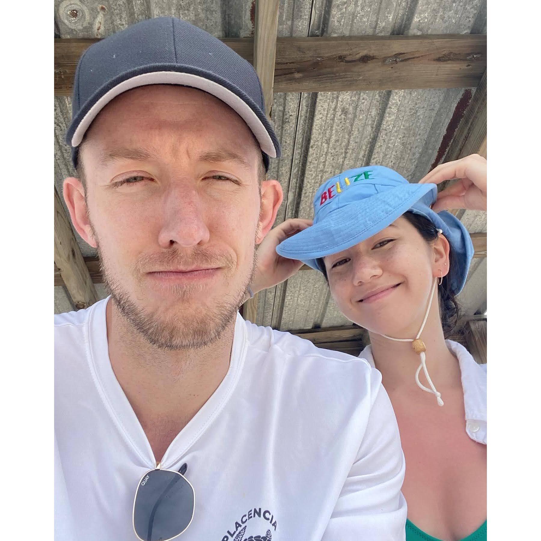 Made bucket hats part of our personality in Belize