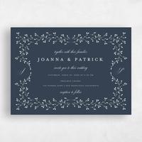 Blue Wedding Invitation - Ginevra Classic