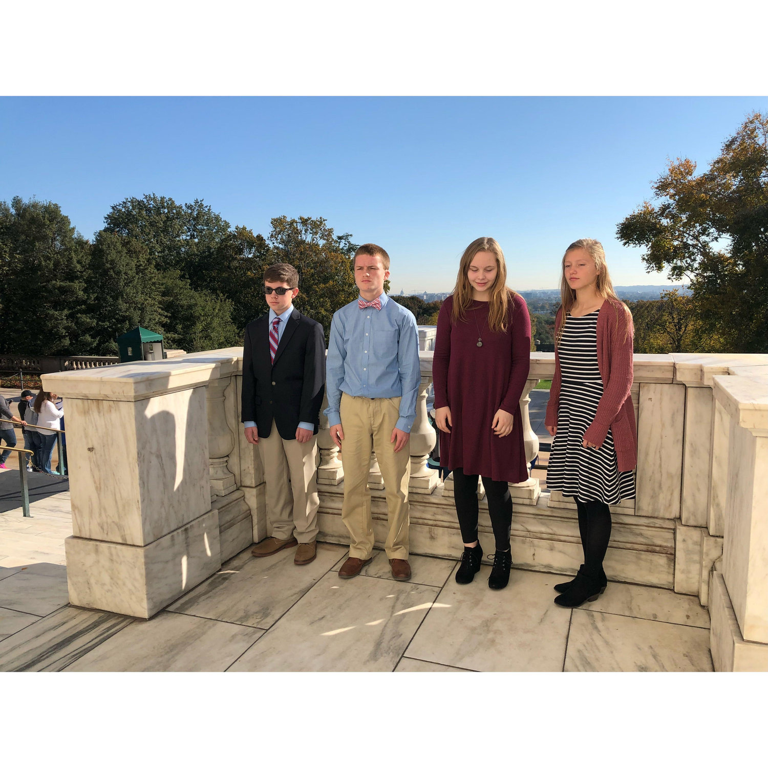 Our seventh grade field trip at DC!