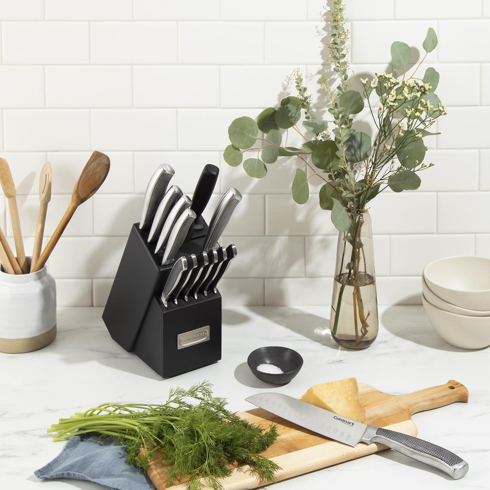 Cuisinart, Graphix 15-Piece Essential Knife Block Set - Zola