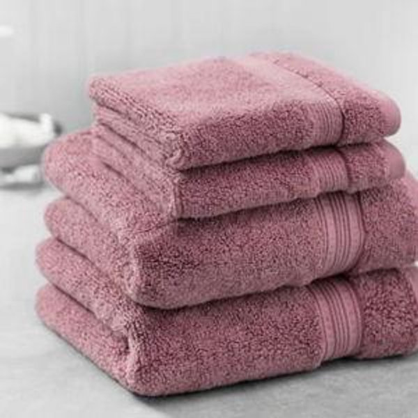 Charisma Hygrocotton Hand Towel and Wash Cloths- Dark Pink