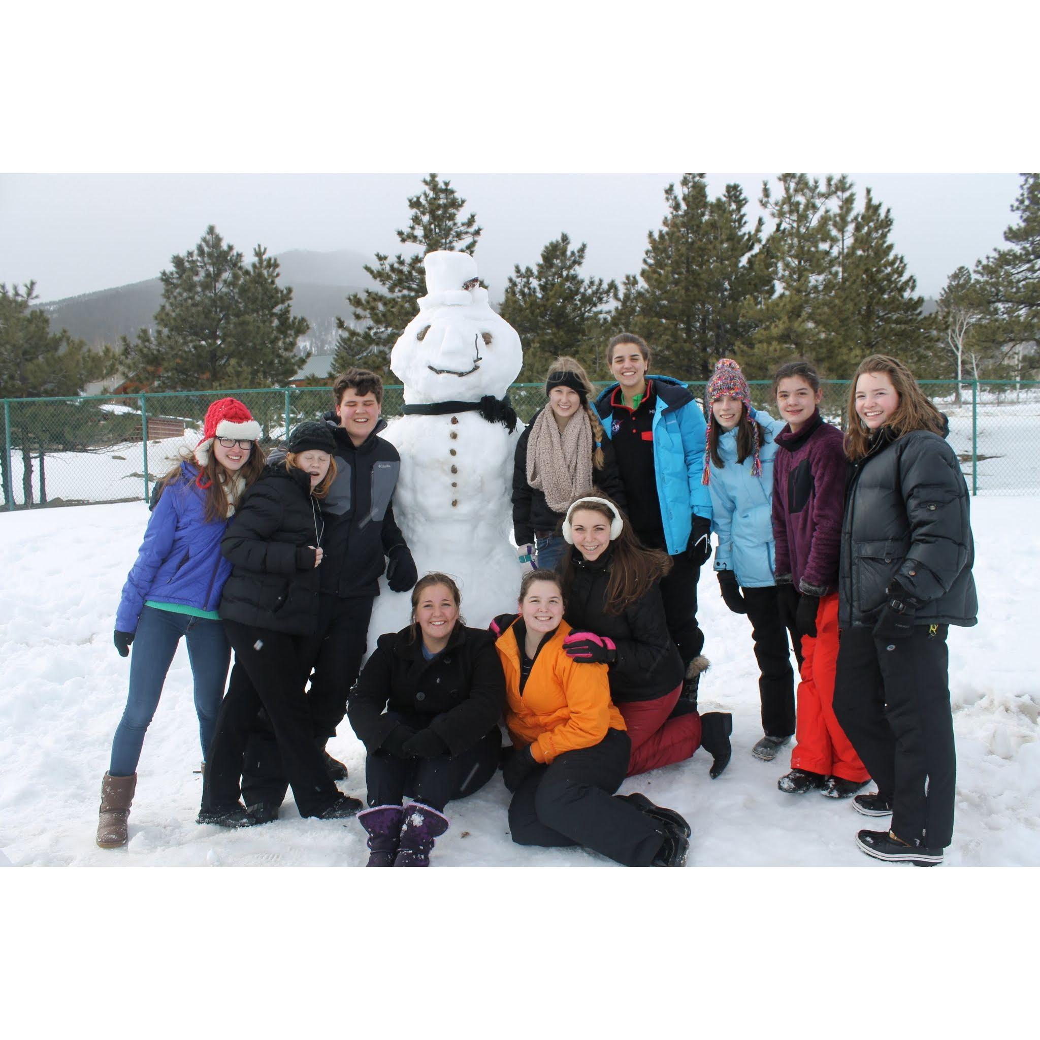 The first photo ever taken of us (we didn't know each other yet, February 2013)