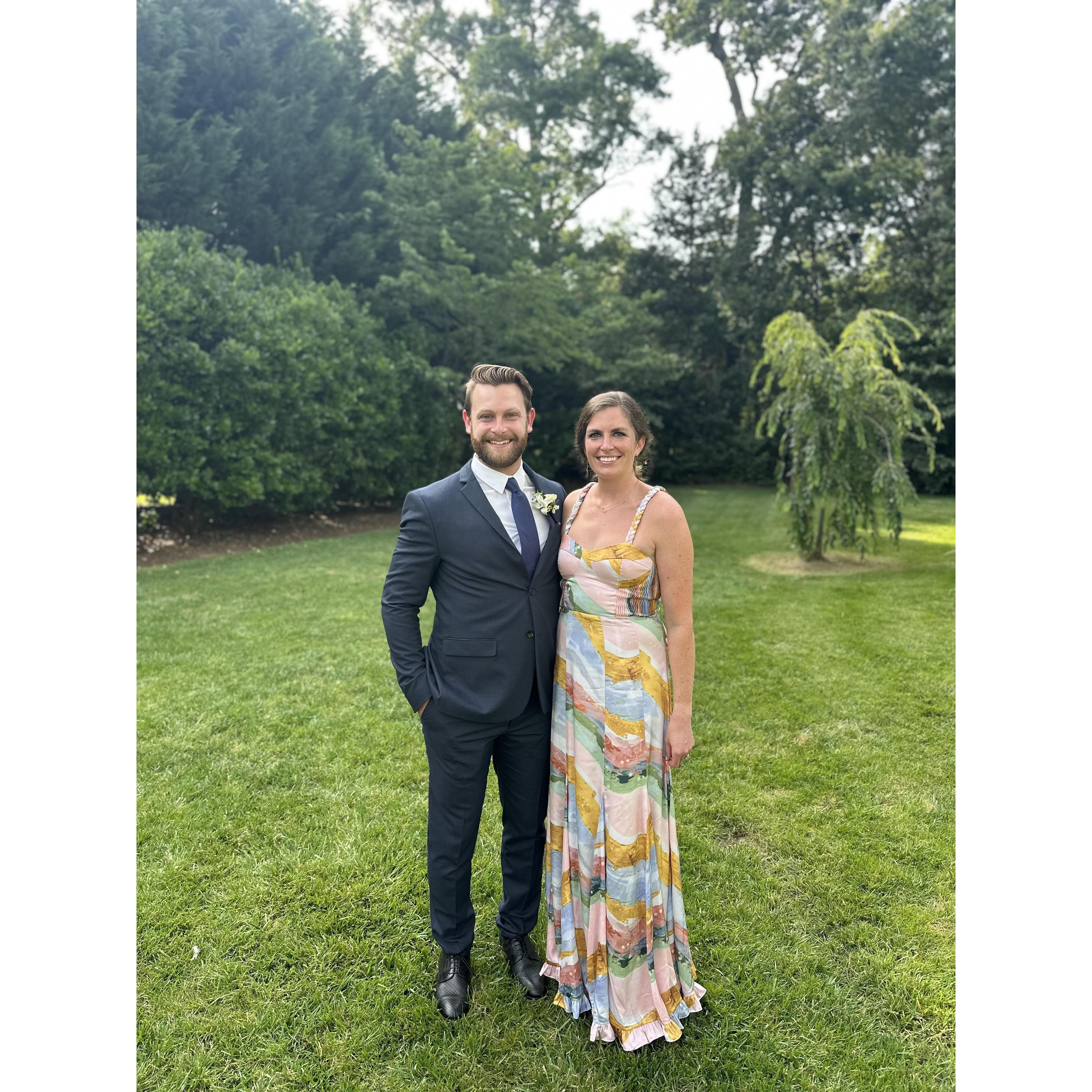 And other times we dress up fancy for weddings!