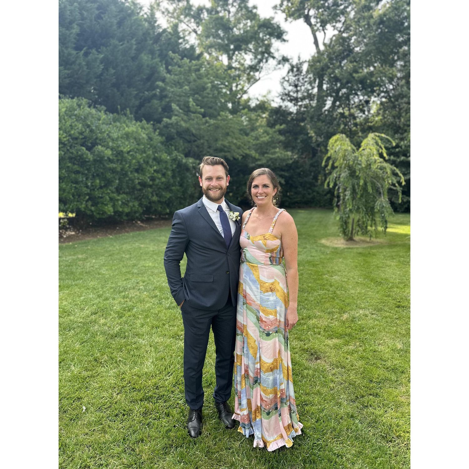 And other times we dress up fancy for weddings!