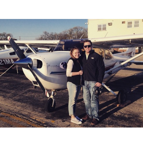 Flying a plane 2015