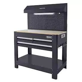 Kobalt 45-in W x 36-in H 3-Drawer Work Bench SS