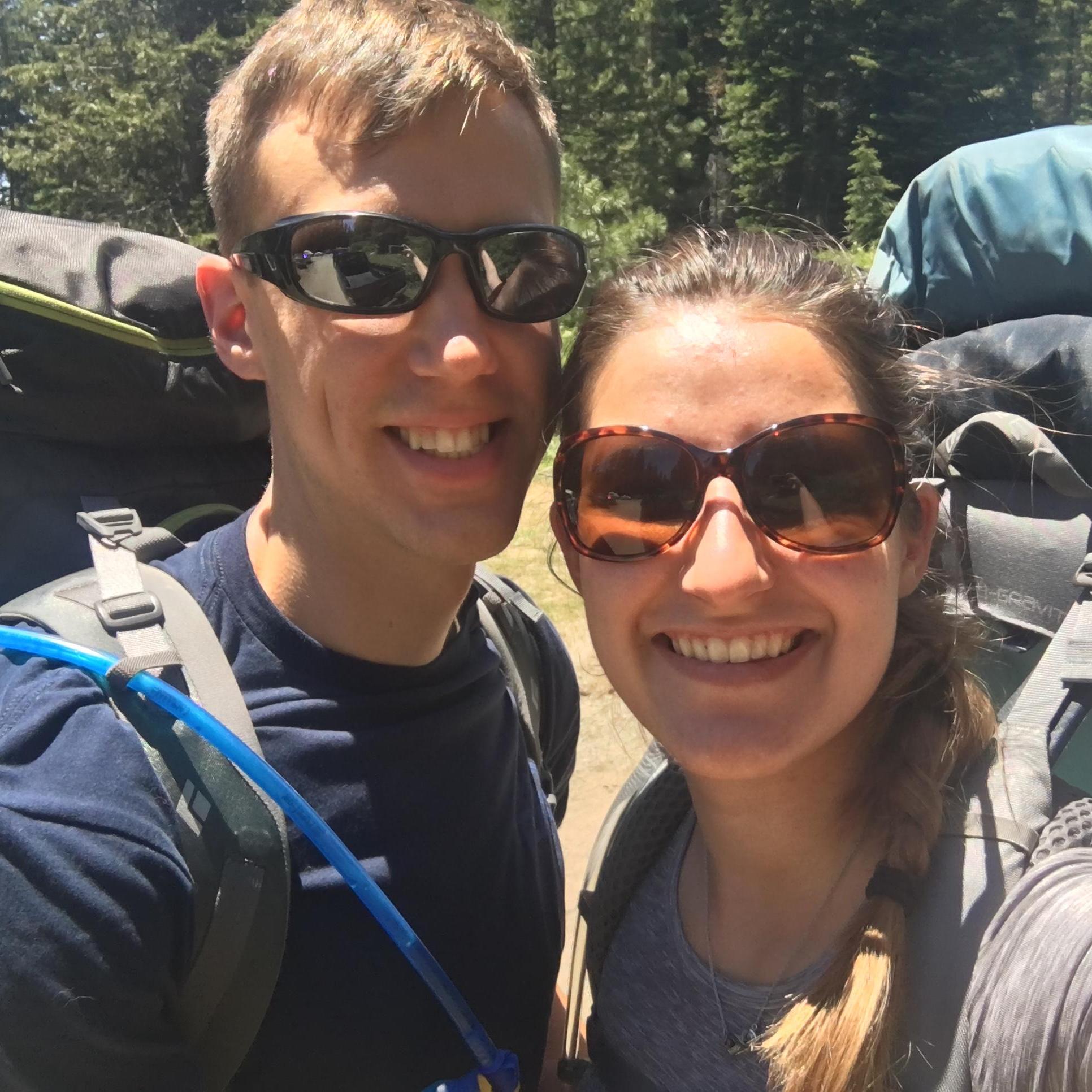 Backpacking in the Emigrant Wilderness.