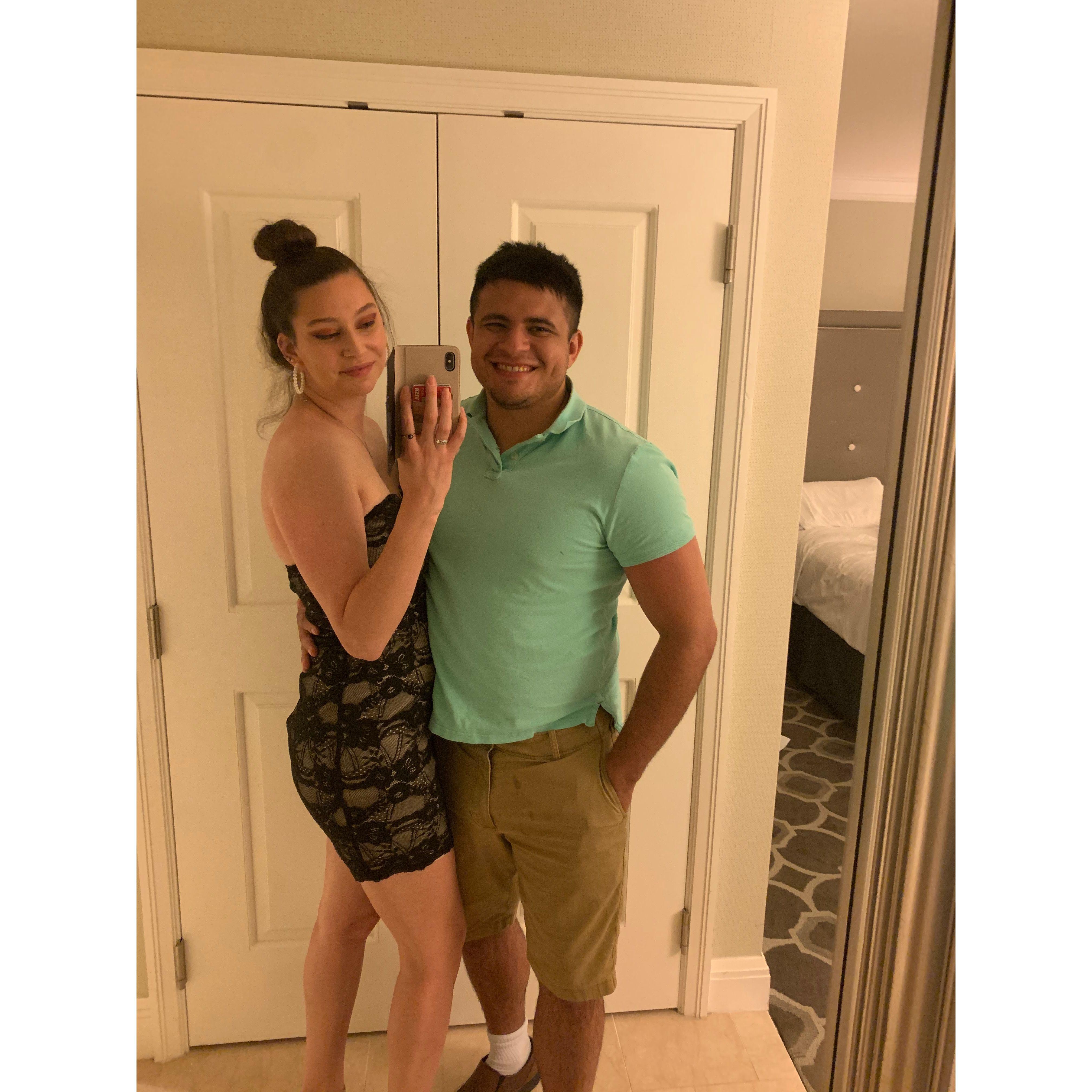 Our first Vegas trip in June 2020