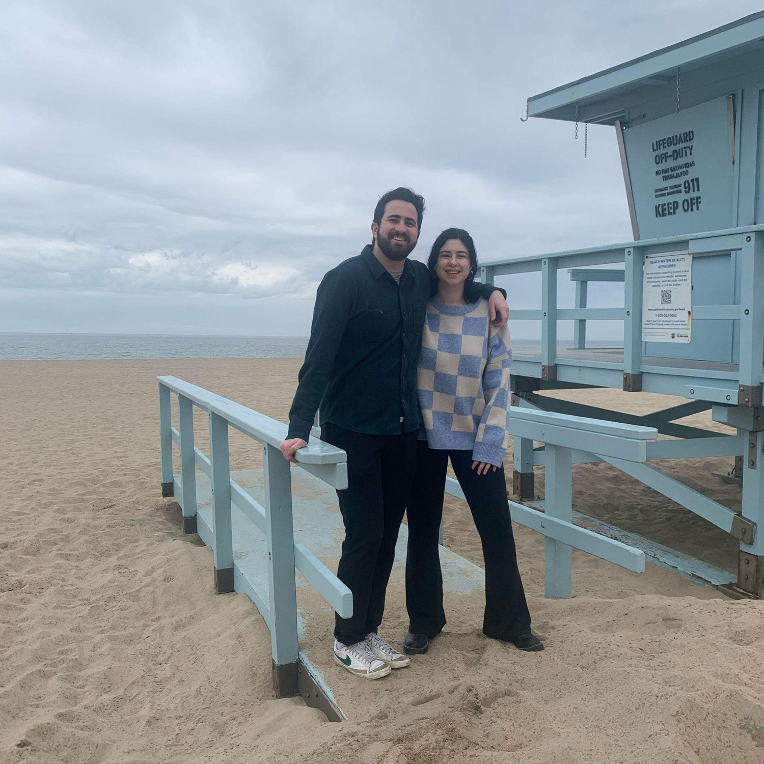 At Hermosa Beach