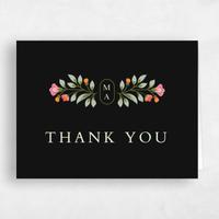 Black Wedding Thank You - Blume Landscape