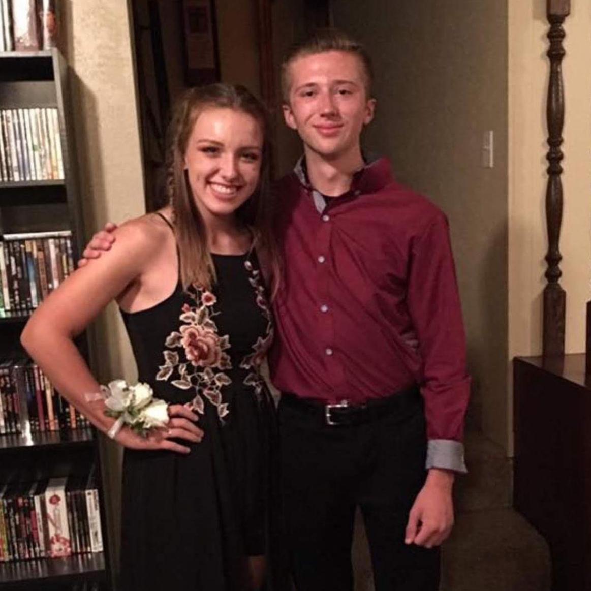 2017 - Baby Austin and Emma going to their first dance together!