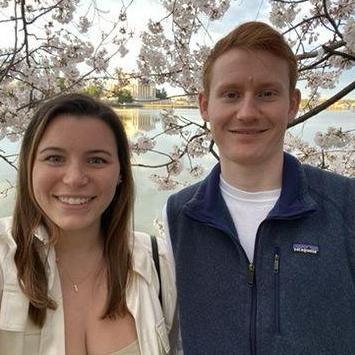 We enjoy seeing the cherry blossoms every year.