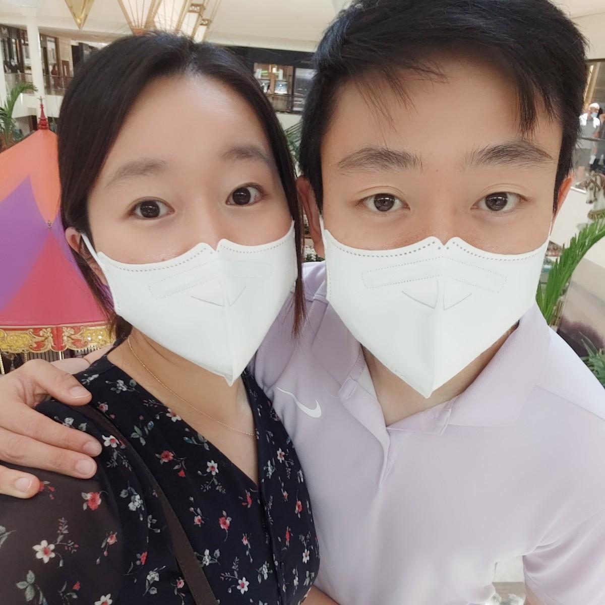 Looking for engagement photo shoot outfit at the mall during the pandemic. waited an hour to get into the Zara store.