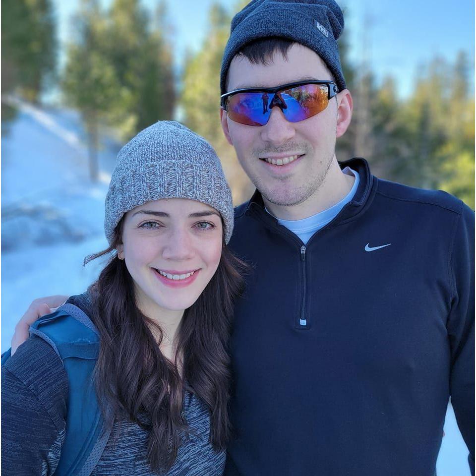 Snow shoeing in The Cascade Mountains in Washington state!