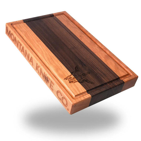 Montana Knife Company | Dark Wood Finish Cutting Board