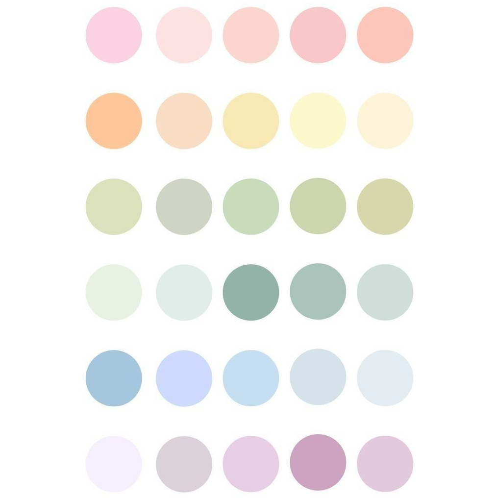 Here is a palette of spring colors to help inspire your attire choice!