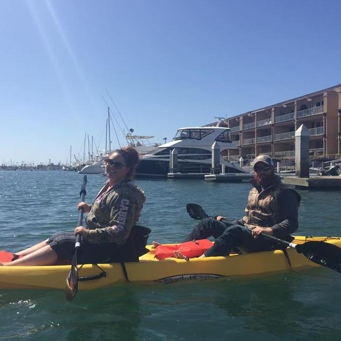 Kayaking in Newport Beach