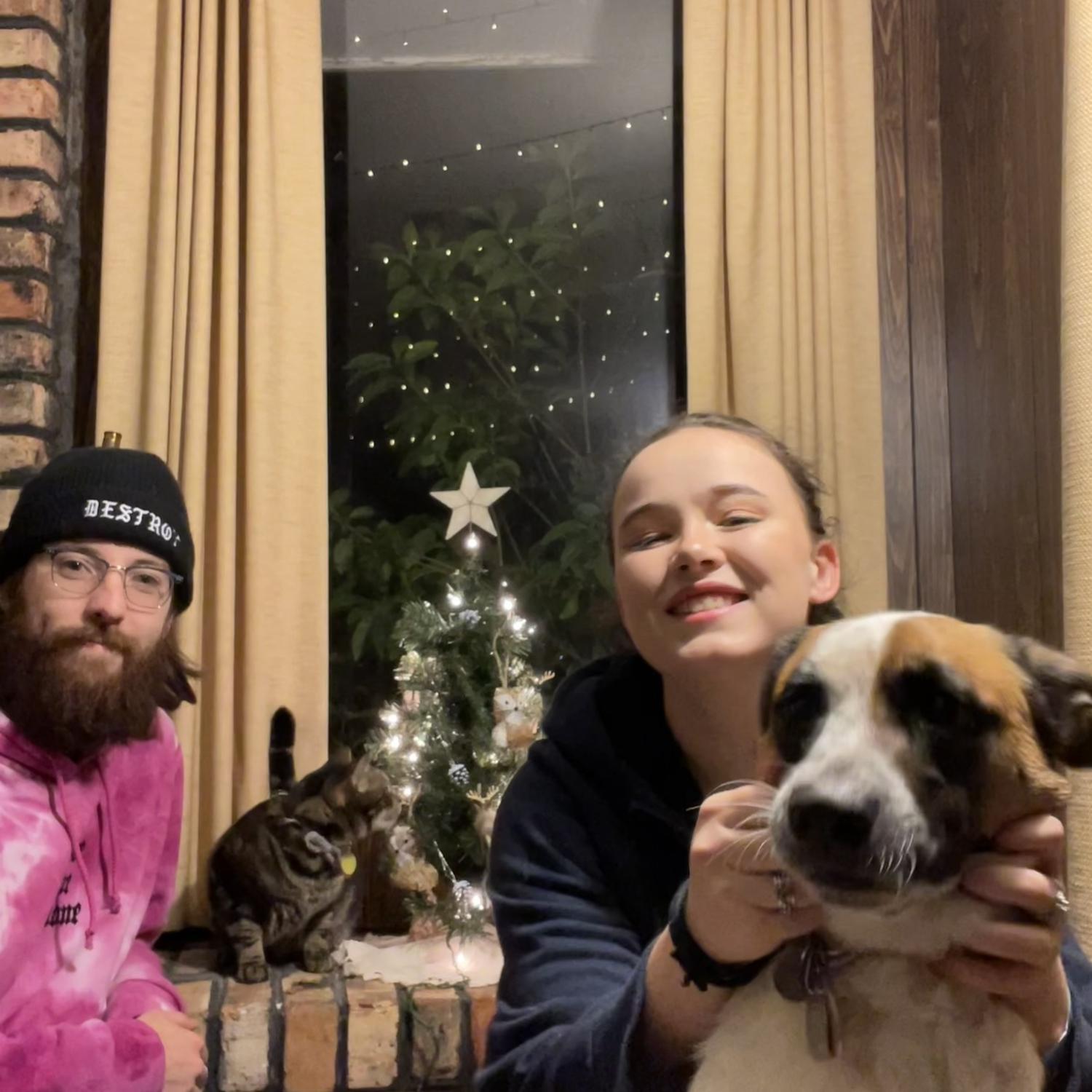 First Christmas w/ the babies