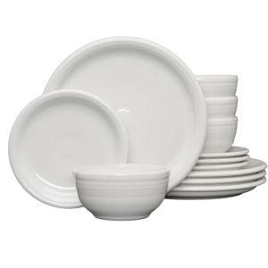 Bistro Coupe 12-Piece Dinnerware Set, Service for 4
