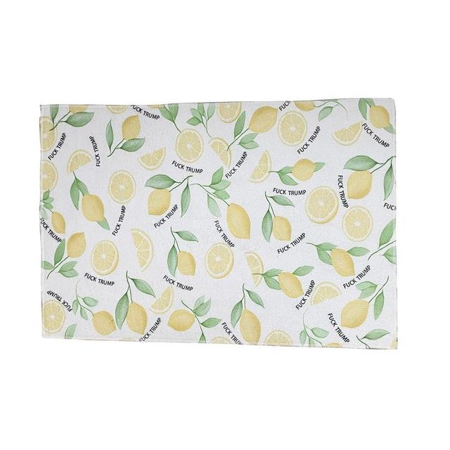 Bivpreom F*ck Trump Tea Towel，Fdt Dish Towel，Anti Trump Gifts