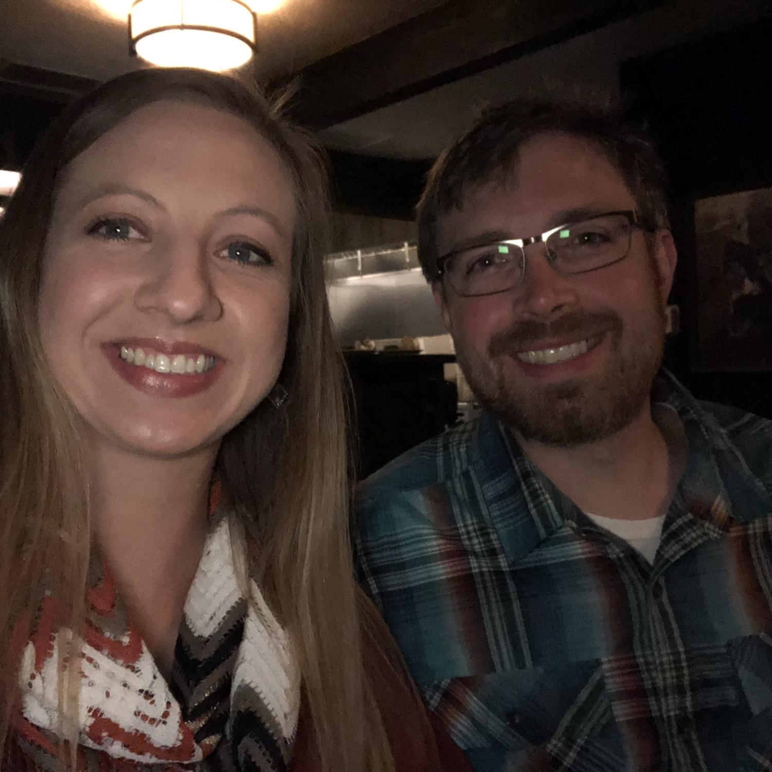 6 month anniversary and the first time we ate indoors! Omaha, 04/2021