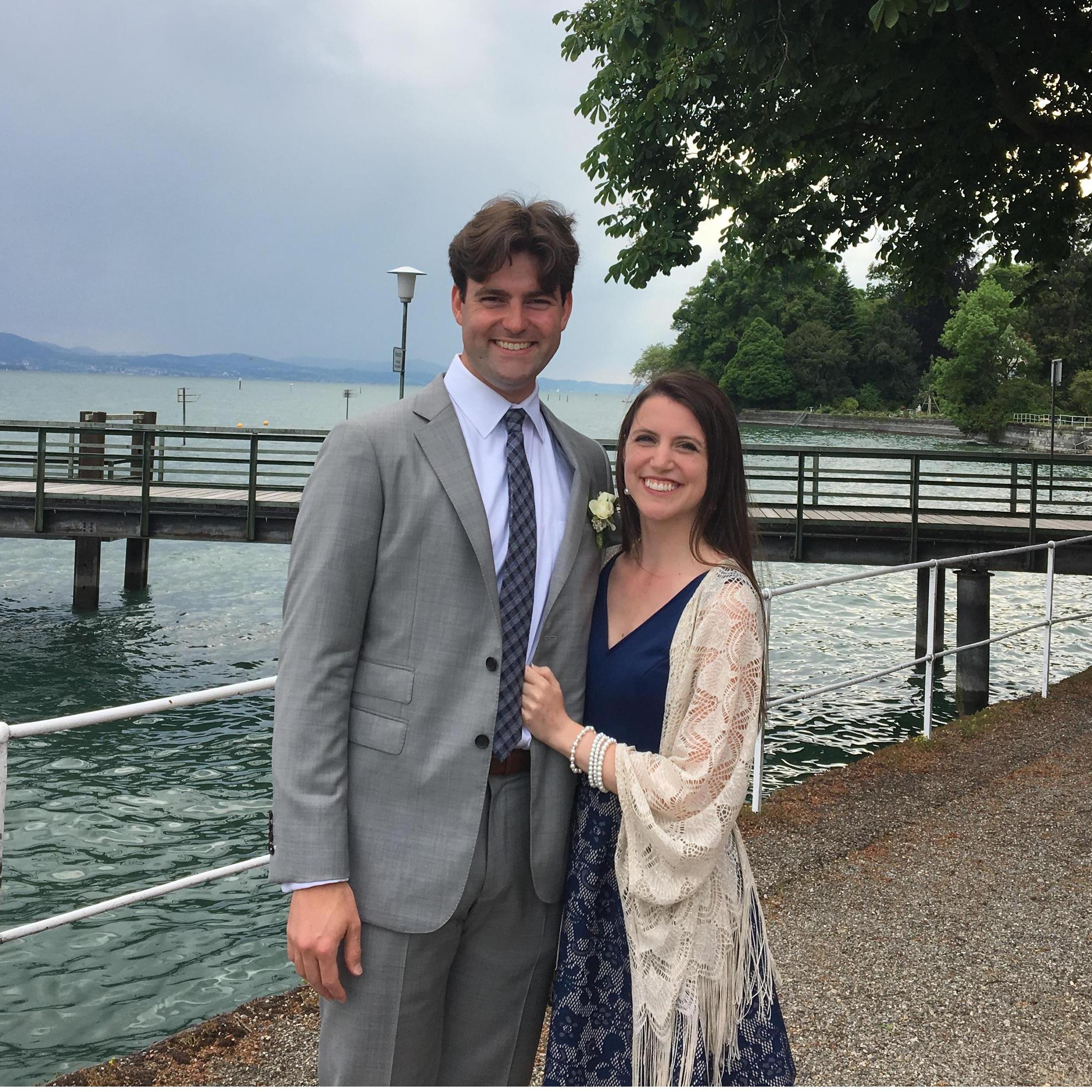 At Allen & Nina's wedding