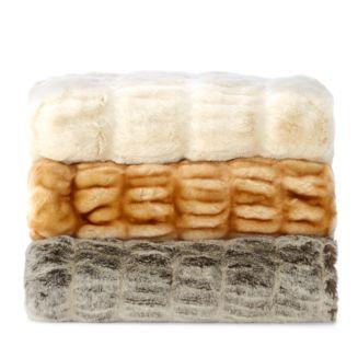 Faux Fur Throw - 100% Exclusive